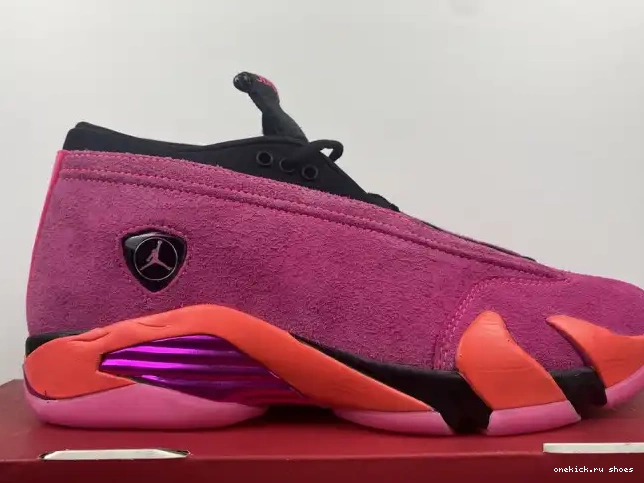 Rep Shocking DH4121-600 14 Pink Retro Jordan Low (W) 0419